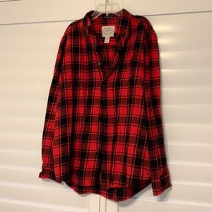EUC flannel shirt